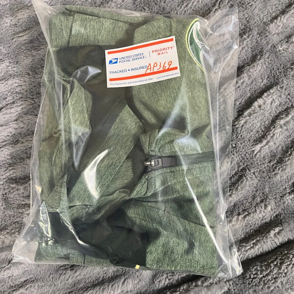 Champion Colorado State Rams 1/4‎ Zip Pullover Mens XL Green Heathered AP369